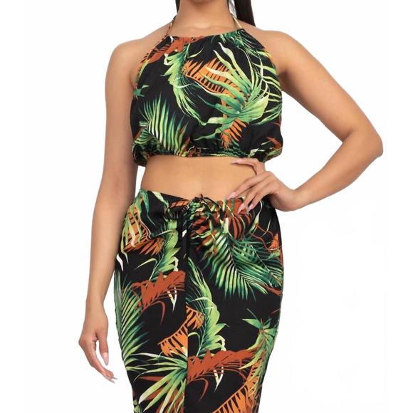 NEW IRIS summer fun set in black